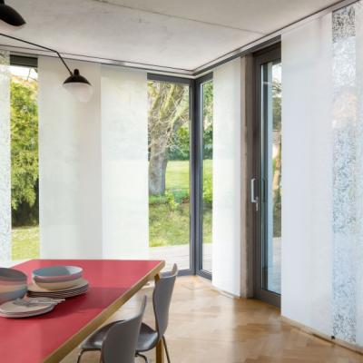 Flchenvorhang Ecke